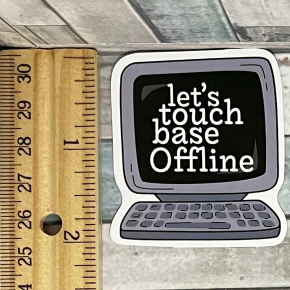 🌀10/$10🌀 Sarcasm Sarcastic Work Reusable Waterproof Vinyl Sticker Decal - Picture 1 of 1